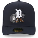 bone-curvo-azul-marinho-justo-59fifty-a-frame-cartoon-da-detroit-tigers-mlb-da-new-era