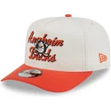 bone-curvo-bege-e-laranja-snapback-9fifty-a-frame-chainstitch-da-anaheim-ducks-nhl-da-new-era