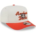 bone-curvo-bege-e-laranja-snapback-9fifty-a-frame-chainstitch-da-anaheim-ducks-nhl-da-new-era