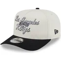 bone-curvo-bege-e-preto-snapback-9fifty-a-frame-chainstitch-da-los-angeles-kings-nhl-da-new-era