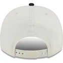bone-curvo-bege-e-preto-snapback-9fifty-a-frame-chainstitch-da-los-angeles-kings-nhl-da-new-era