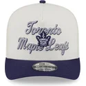 bone-curvo-bege-e-violeta-snapback-9fifty-a-frame-chainstitch-da-toronto-maple-leafs-nhl-da-new-era