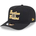 bone-curvo-preto-snapback-9fifty-a-frame-chainstitch-da-boston-bruins-nhl-da-new-era