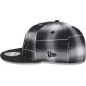 bone-plano-preto-snapback-9fifty-retro-crown-plaid-da-boston-red-sox-mlb-da-new-era