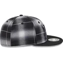 bone-plano-preto-snapback-9fifty-retro-crown-plaid-da-boston-red-sox-mlb-da-new-era