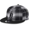 bone-plano-preto-snapback-9fifty-retro-crown-plaid-da-detroit-tigers-mlb-da-new-era