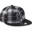 bone-plano-preto-snapback-9fifty-retro-crown-plaid-da-new-york-yankees-mlb-da-new-era