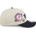 bone-curvo-bege-e-azul-marinho-snapback-9fifty-retro-crown-scatter-da-new-york-yankees-mlb-da-new-era