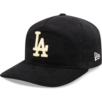 Boné curvo preto snapback 19TWENTY Nostalgic Golfer da Los Angeles Dodgers MLB da New Era