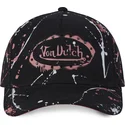 bone-curvo-preto-e-rosa-snapback-imag-p-da-von-dutch