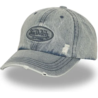 Boné curvo azul ajustável JEAN BL da Von Dutch
