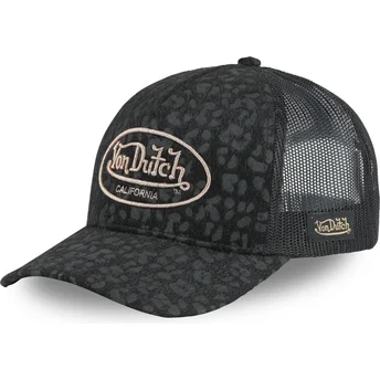 Boné trucker preto LETT B da Von Dutch