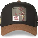 bone-trucker-preto-e-castanho-coiote-loo12-wi2-looney-tunes-da-capslab