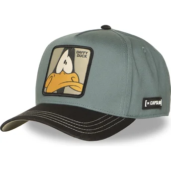 Boné curvo verde e preto snapback Patolino LOO12 DAF2 Looney Tunes da Capslab