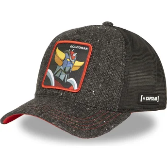 Boné trucker preto Robot Grendizer Goldorak GOL6 ROB Robot Grendizer da Capslab