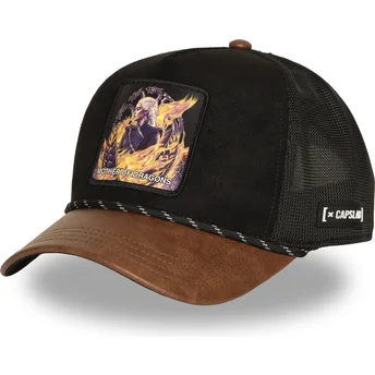 Boné trucker preto e castanho Daenerys Targaryen GOT MOT A Guerra dos Tronos da Capslab
