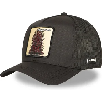 Boné trucker preto Trono da Ferro GOT IRO A Guerra dos Tronos da Capslab