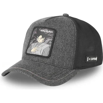 Boné trucker preto Goku Black DBS7 BLA Dragon Ball da Capslab