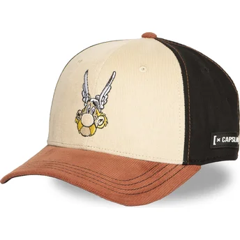 Boné curvo multicolor snapback PCS AST Astérix da Capslab