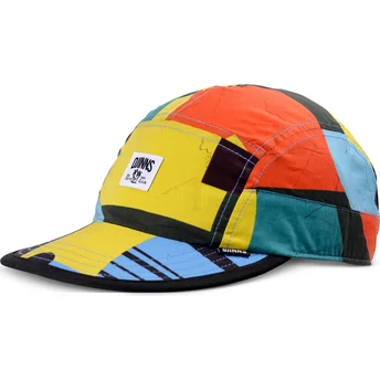 Boné curvo multicolor ajustável Geometric Dark Soft FC da Djinns
