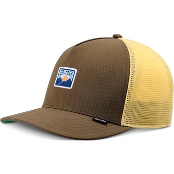 Boné trucker verde Seersoftmesh HFT da Djinns
