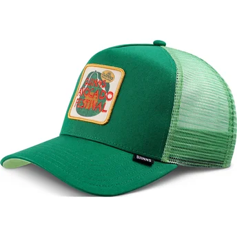 Boné trucker verde Avocado Festival HFT da Djinns