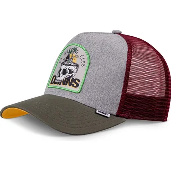 Boné trucker multicolor Scull Do Nothing Club HFT da Djinns