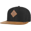bone-plano-preto-e-castanho-snapback-honey-knit-da-djinns