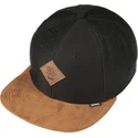 bone-plano-preto-e-castanho-snapback-honey-knit-da-djinns