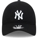 bone-curvo-preto-ajustavel-9twenty-merino-wool-yarn-da-new-york-yankees-mlb-da-new-era
