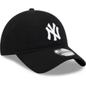 bone-curvo-preto-ajustavel-9twenty-merino-wool-yarn-da-new-york-yankees-mlb-da-new-era
