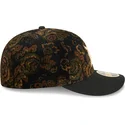 bone-curvo-preto-justo-59fifty-low-profile-floral-cord-three-looms-printed-corduroy-da-detroit-tigers-mlb-da-new-era