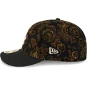 bone-curvo-preto-justo-59fifty-low-profile-floral-cord-three-looms-printed-corduroy-da-chicago-white-sox-mlb-da-new-era