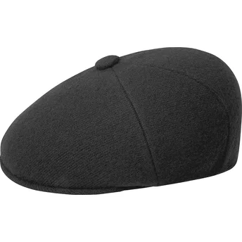 Boina preta Wool Panel 575 Black da Kangol