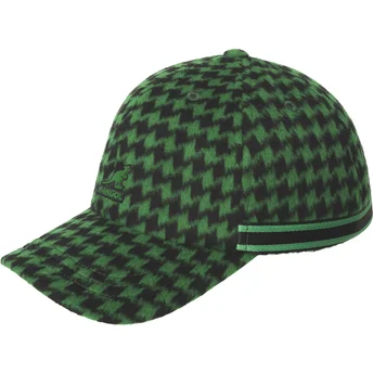 Boné curvo verde ajustável Block Zig Baseball Green da Kangol