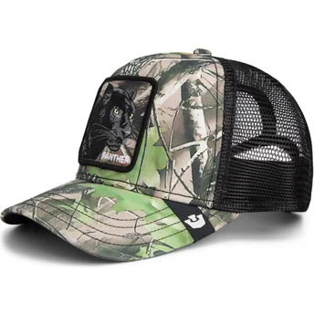 Boné trucker camuflagem pantera Panther Camouflage Seasonal Real Tree The Farm da Goorin Bros.