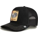 bone-trucker-preto-galo-cock-golden-suede-the-farm-da-goorin-bros