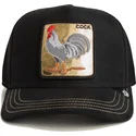 bone-trucker-preto-galo-cock-golden-suede-the-farm-da-goorin-bros