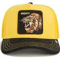 bone-trucker-amarelo-e-preto-leao-mighty-lion-suede-the-farm-da-goorin-bros