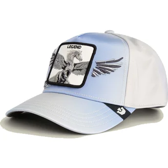 Boné curvo azul claro snapback Pegaso Legend Flare Up Wings The Farm da Goorin Bros.