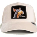 bone-trucker-bege-cao-dobermann-beware-doberman-velour-the-farm-da-goorin-bros