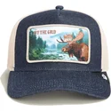 bone-trucker-azul-e-branco-alce-off-the-grid-staycation-homestead-the-farm-da-goorin-bros