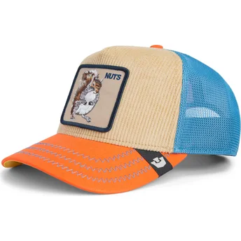 Boné trucker multicolor esquilo Nuts Remix The Farm da Goorin Bros.