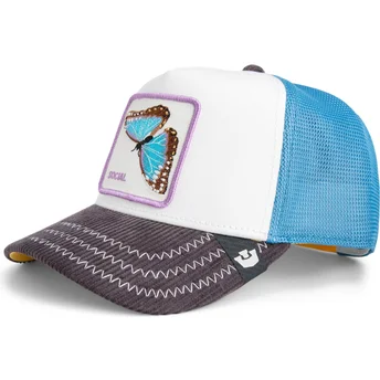 Boné trucker multicolor borboleta Social Remix The Farm da Goorin Bros.