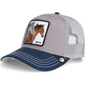 bone-trucker-cinza-e-azul-cavalo-the-boyz-sport-the-farm-da-goorin-bros