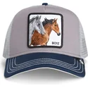bone-trucker-cinza-e-azul-cavalo-the-boyz-sport-the-farm-da-goorin-bros