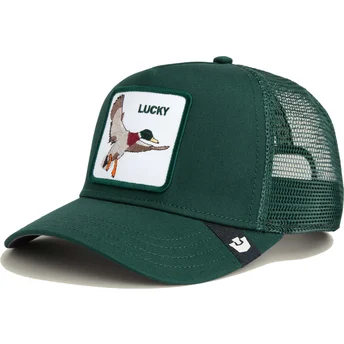 Boné trucker verde pato The Lucky Duck Sport The Farm da Goorin Bros.
