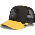 bone-trucker-preto-e-amarelo-para-crianca-escorpiao-deadly-mini-the-farm-da-goorin-bros