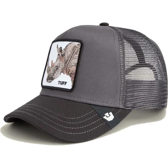 Boné trucker cinza para criança rhinocéros The Tuff Mini The Farm da Goorin Bros.