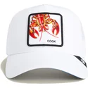 bone-trucker-branco-para-crianca-lagosta-lemme-cook-mini-the-farm-da-goorin-bros